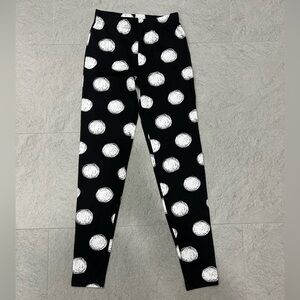 NWOT Forever 21 Polka Dot Leggings in Black/White